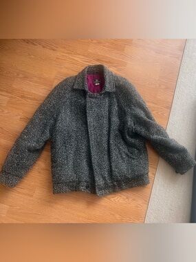 Givenchy Herringbone Monsieur Wool-Blend Coat